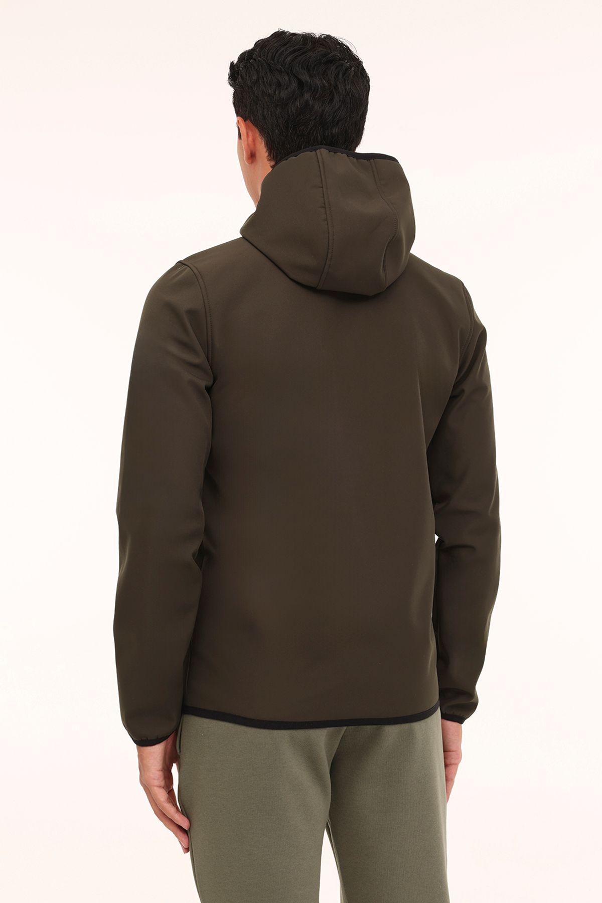 Kinetix-Ml Basic Softshell 4Pr - Khaki Men's Softshell 2