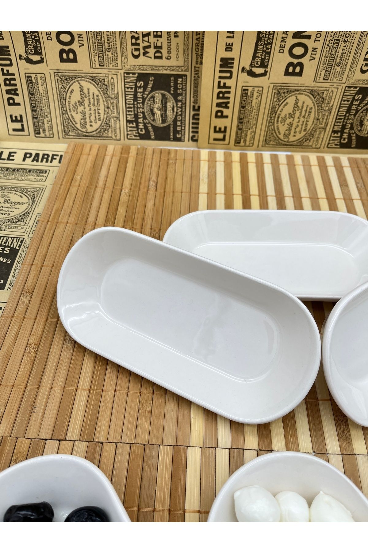 ALCE-Set of 6 Ceramic Breakfast Snack Bowl Sauce Bowl Jam Bowl Venus 4