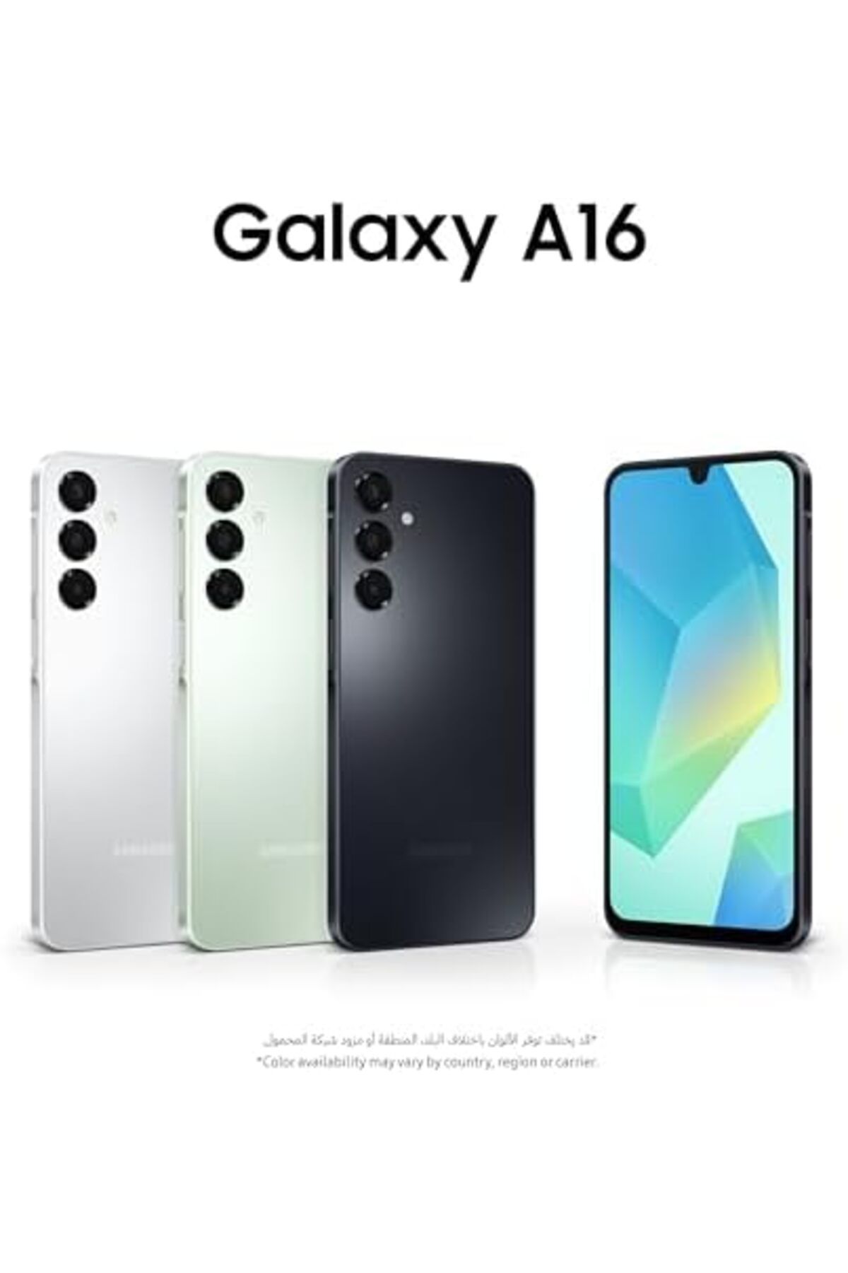 Samsung-سامسونج جالكسي A16 ثنائي الشريحة، (RAM) 4 جيجابايت، سعة تخزين 128 جيجابايت، أخضر فاتح 4