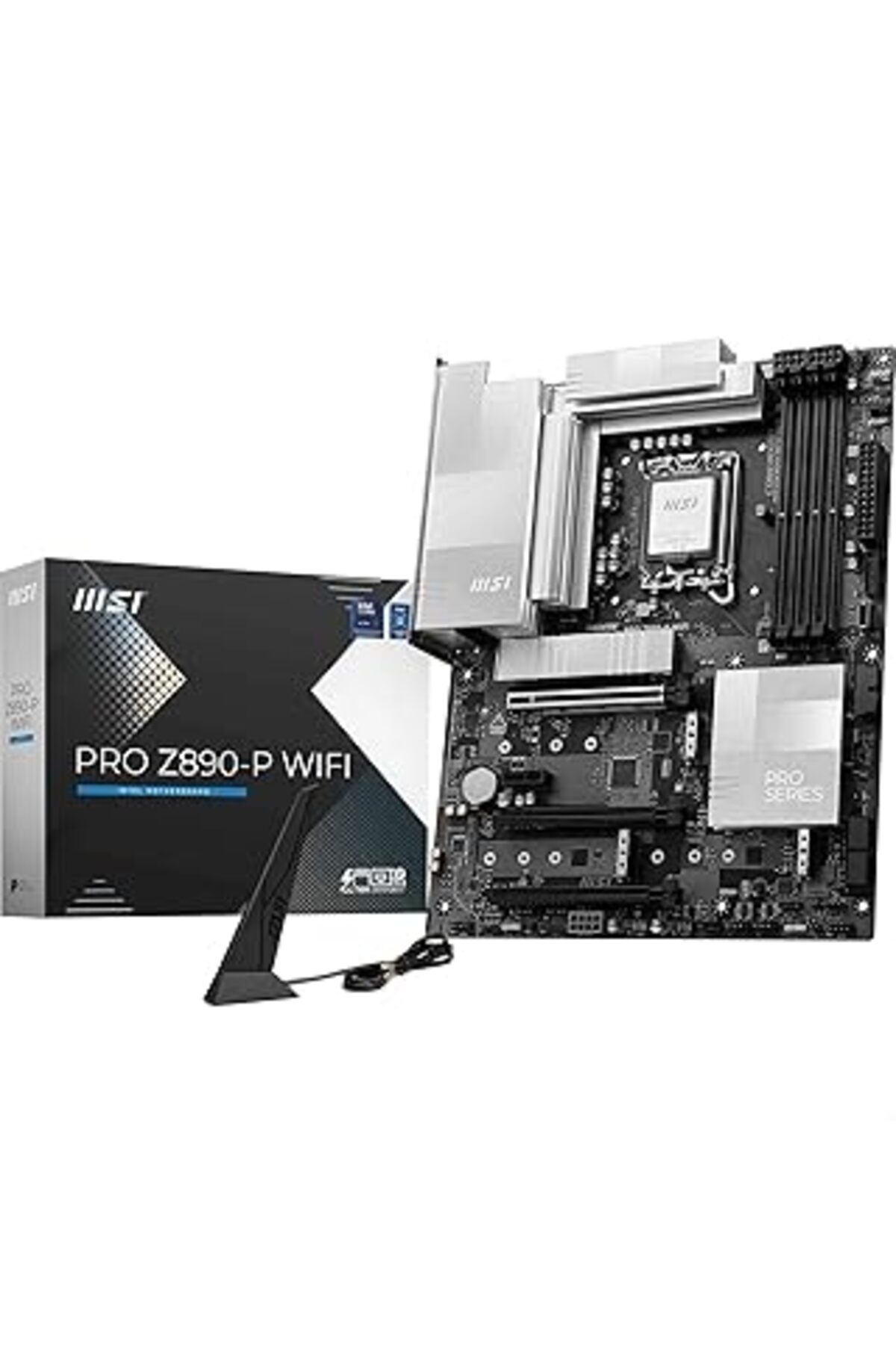Karachil Msi Pro Z890-P Wifi Soket 1851 Ddr5 9200Mhz(Oc) Usb 20Gbps 4Xm.2 1Xtb4 Hdmi Display 5G Lan Wifi 7 A