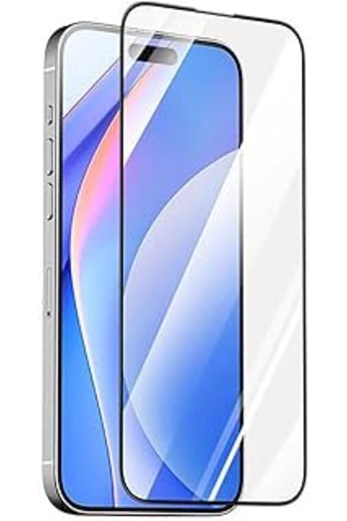 Pazarcan Iphone Uyumlu Hd Full Kaplayan Premium Ekran Koruyucu Cam (Iphone 16 Plus)