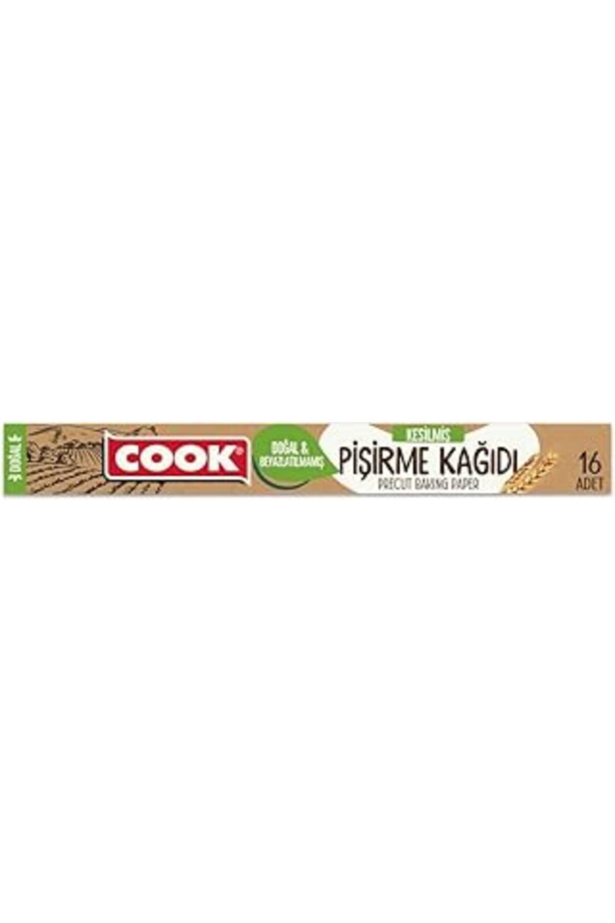 Karachil Cook Kesilmiş Doğal Pişirme Kağıdı 37X42 Cm, 16'Lı