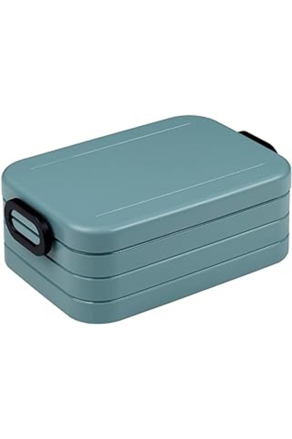 Pazarcan Mepal Take A Break Midi - Nordic Green - 900 Ml Kapasite - Bölücülü Yemek Kabı - Yemek Hazırlığı Iç