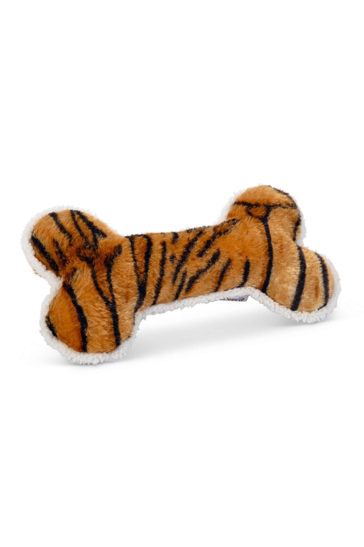 Beeztees Köpek Oyuncağı, Sesli, Kemik, Peluş, Kahverengi, 30x16x4cm BSTMY