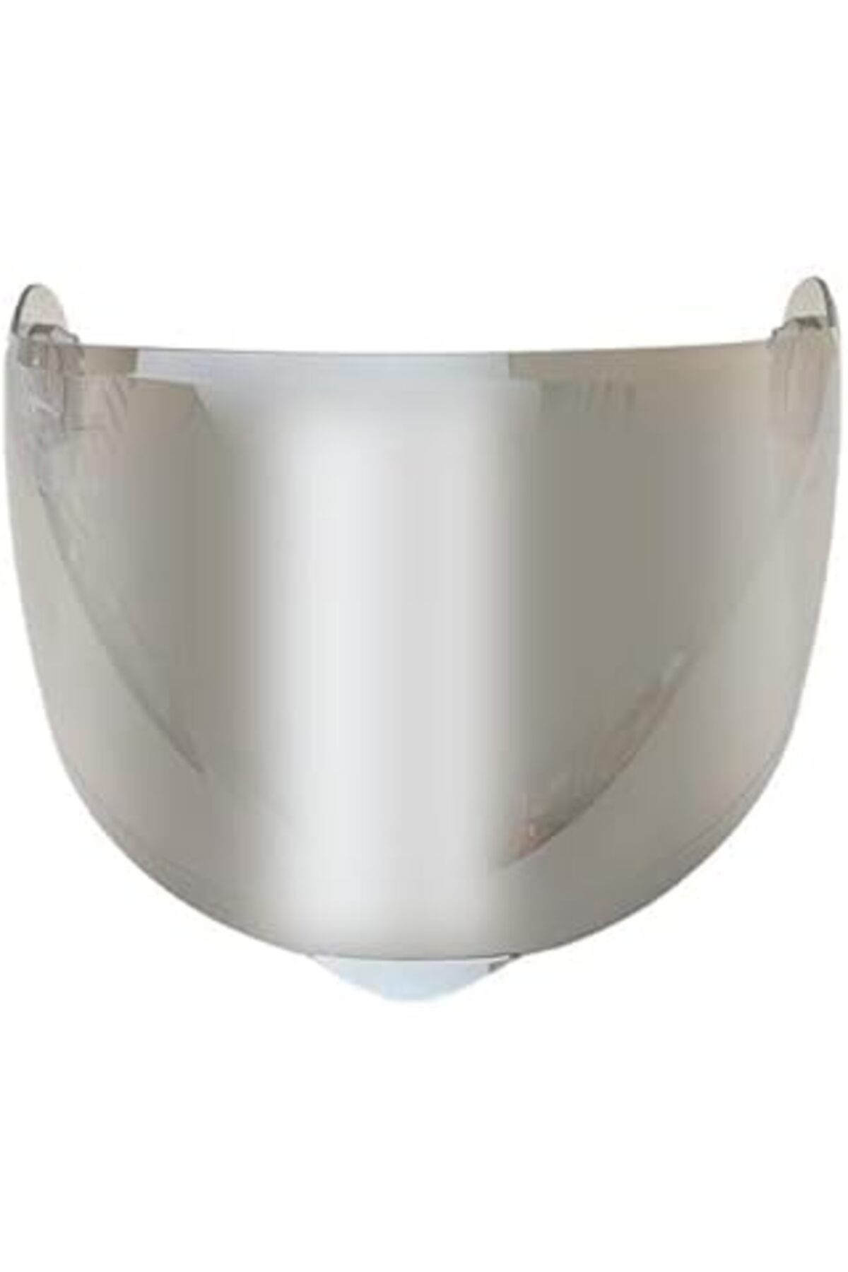 Mu Art Ahşap Zeus Zs-811a / 813a Motosiklet Kaskı Vizör Chrome Silver %50