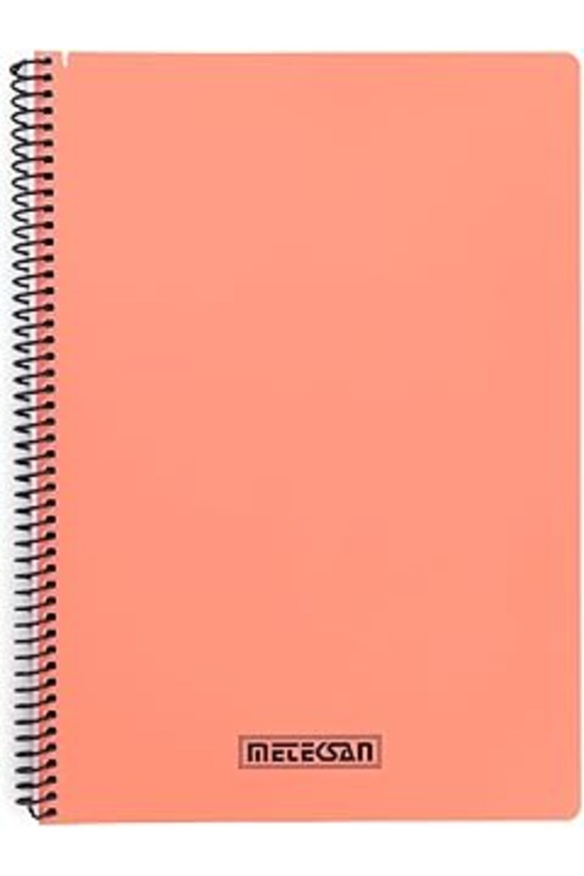 Karachil Meteksan Karina Pastel Serisi, A4 100 Yaprak Kareli Pp Kapaklı Spiralli Defter, Pembe