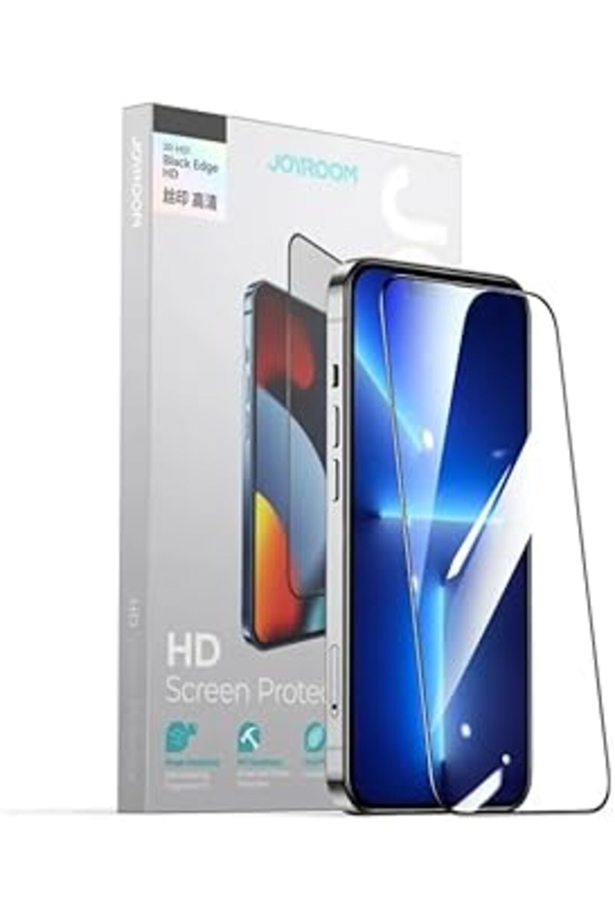 Pazarcan Jr-Z21 Iphone 15 Tam Kapak Cam Koruyucu