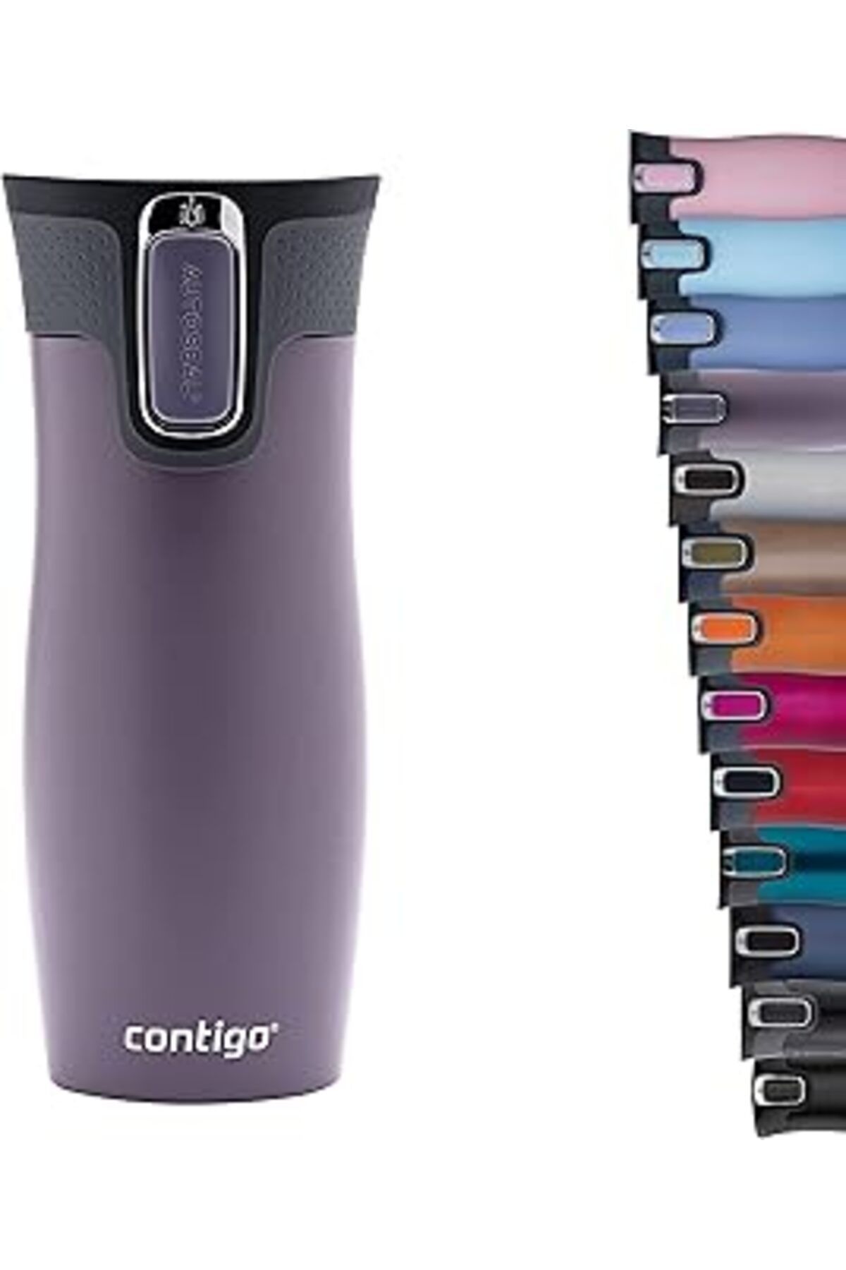 Pazarcan Contigo Thermobecher West Loop Autoseal, Edelstahl Isolierbecher, Reisebecher, Kaffebecher To Go, A