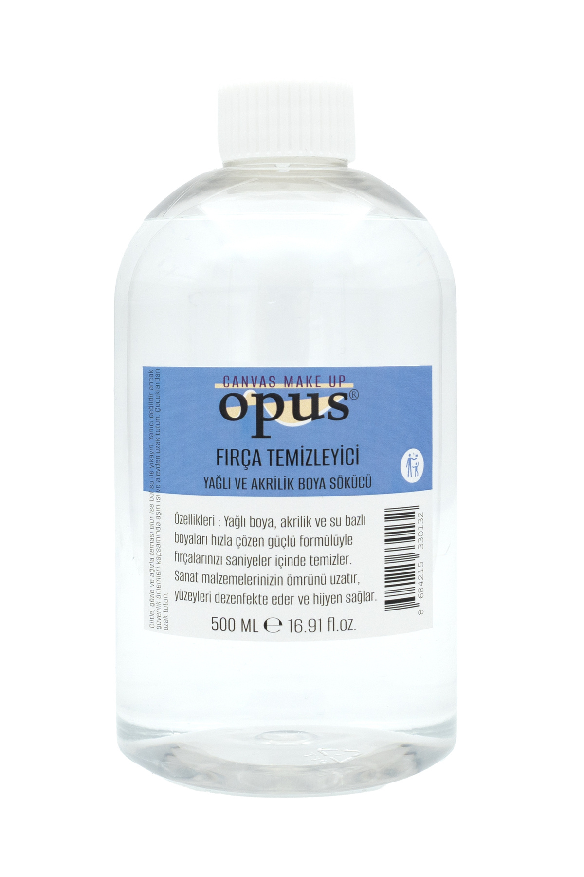 OPUS Sanatsal Yağlıboya Sıvı Fırça Temizleyici 500ml