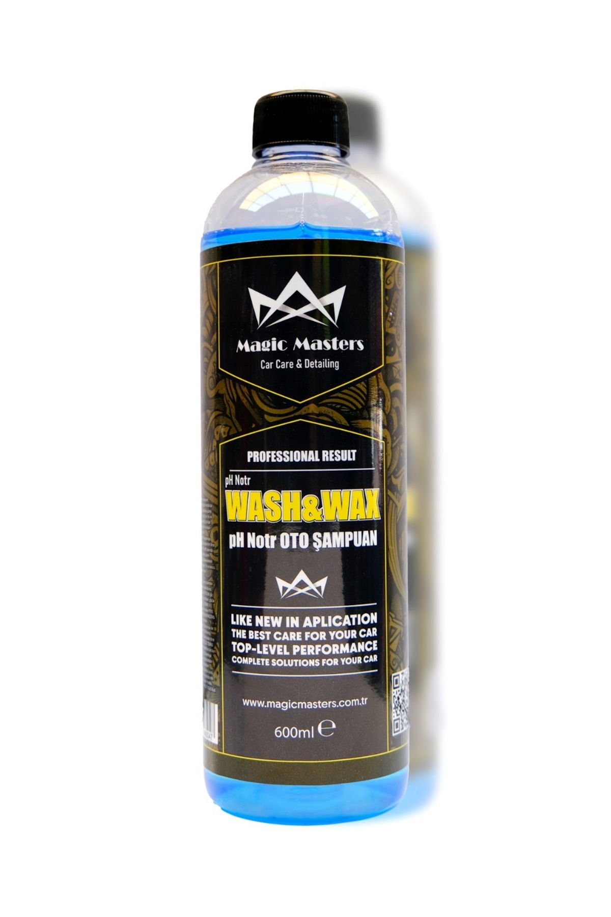 magic masters Wash&wax Ph Notr Oto Şampuan 600 ml