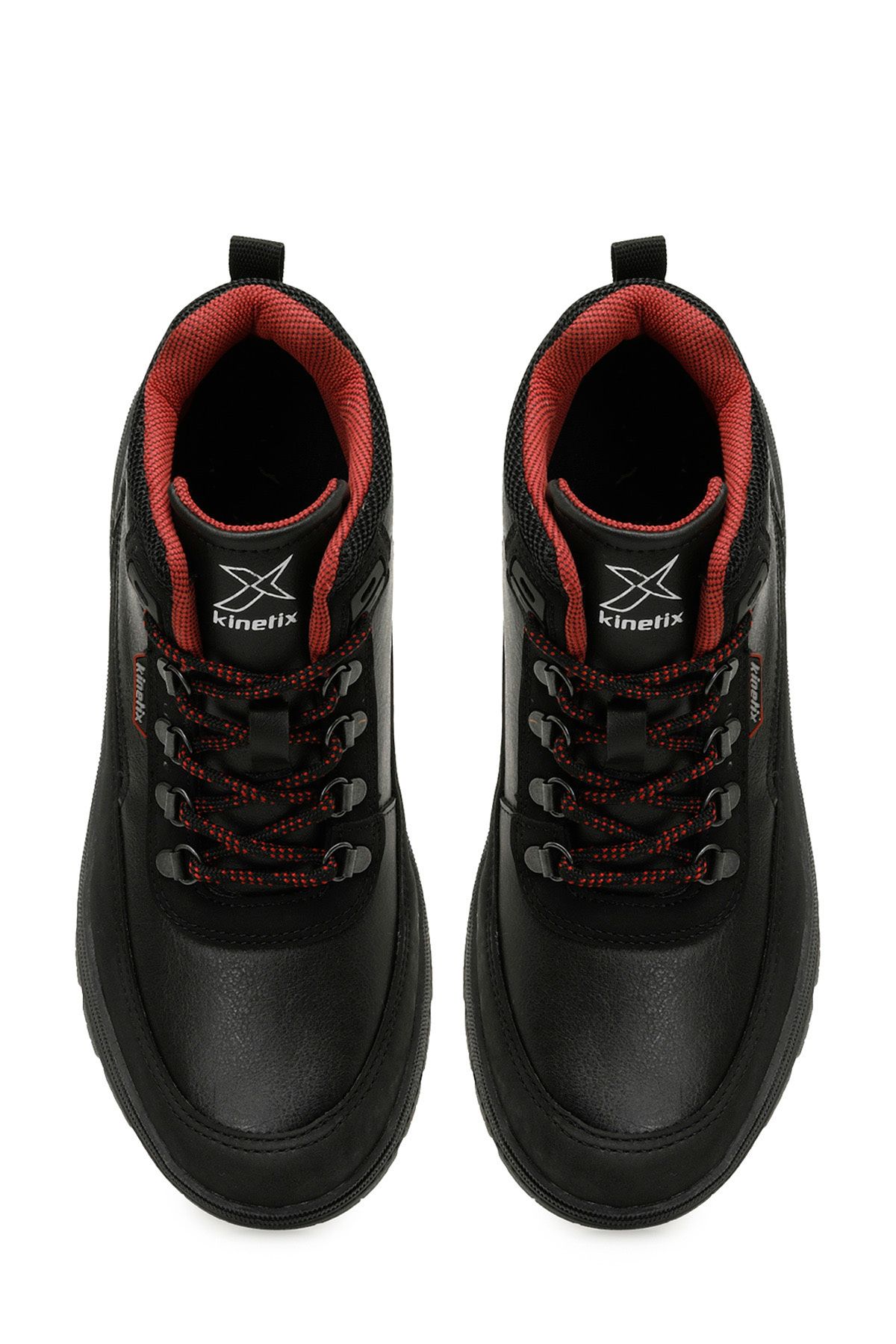 Kinetix-Rawia 4Pr Black Men's Worker Boots 4