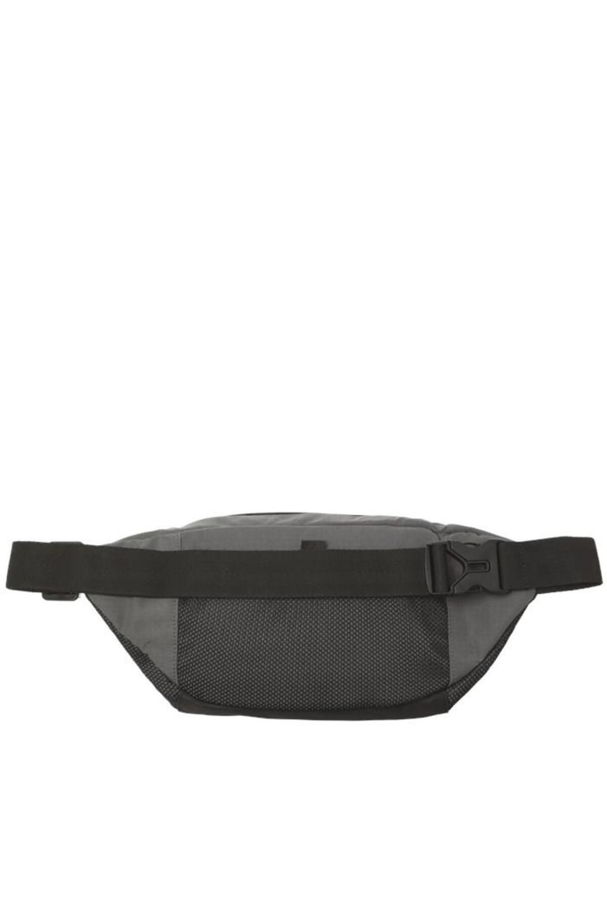 کیف کمری خاکستری مردانه Jack Jones Ashford Mesh Freebag Asphalt Gray 's WA Lover 12233476 Jack & Jones