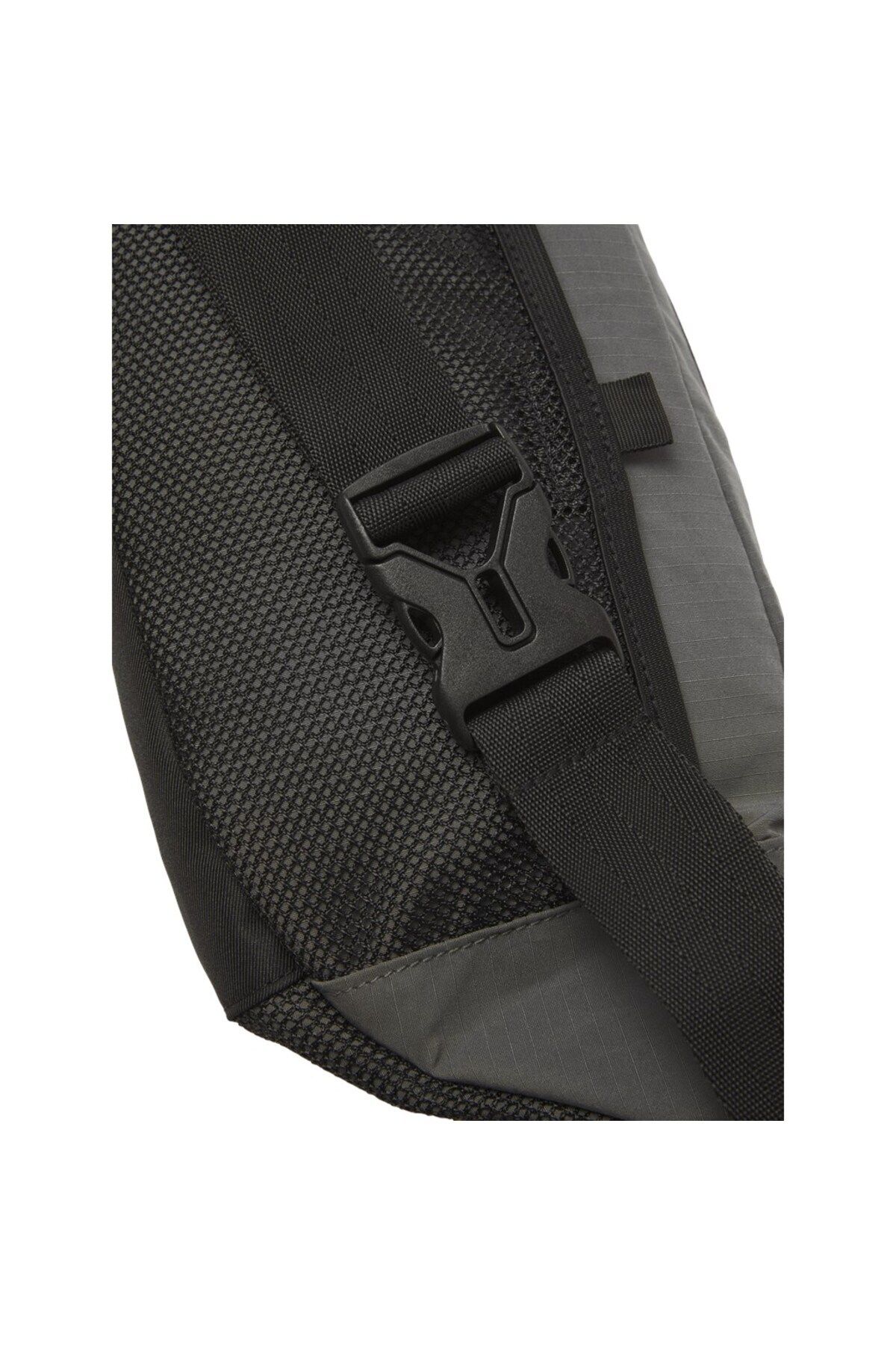کیف کمری خاکستری مردانه Jack Jones Ashford Mesh Freebag Asphalt Gray 's WA Lover 12233476 Jack & Jones
