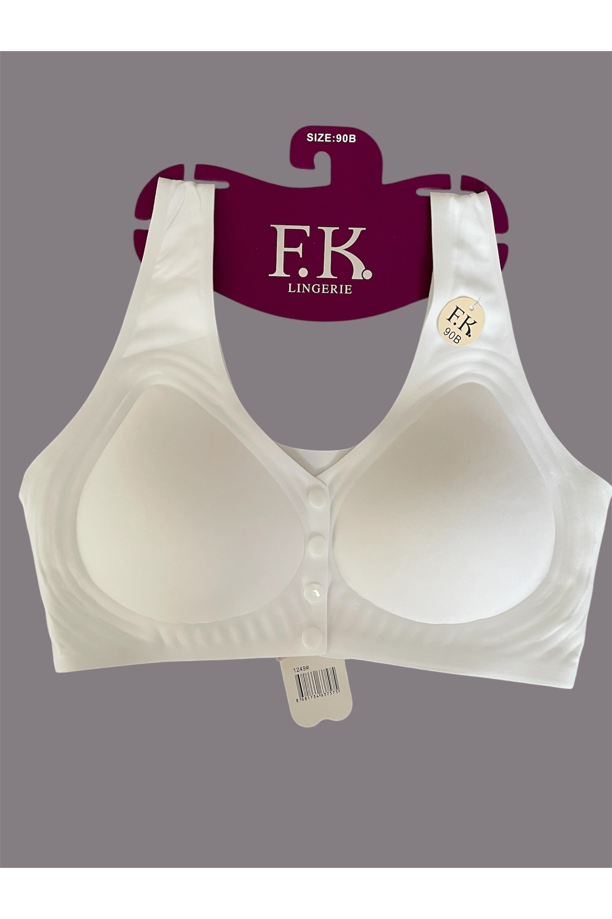 GCC İSTANBUL-Seamless Padded No Trace Laser Cut No Underwire Push up Recovery Invisible Bra 1