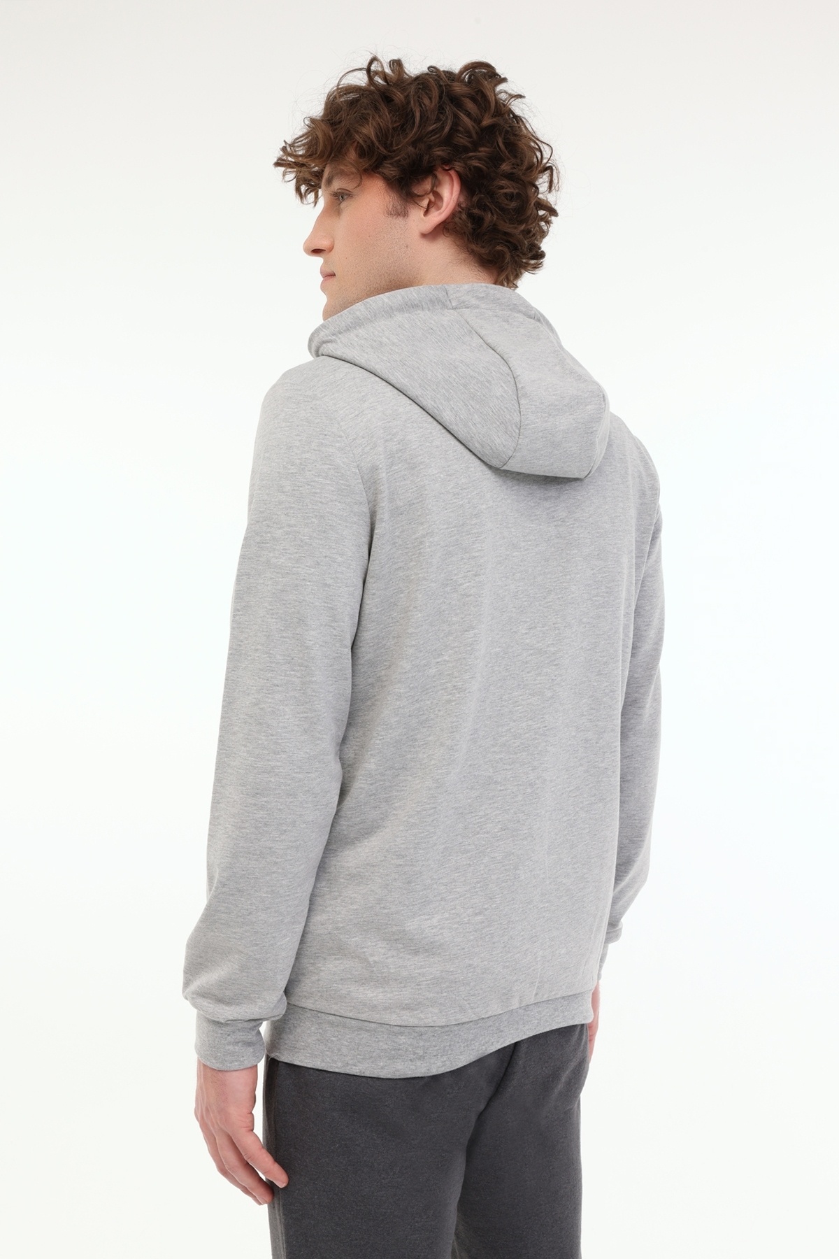 Kinetix-Ανδρική αθλητική φόρμα Mb 18sn87 5fx Grey Melange 2