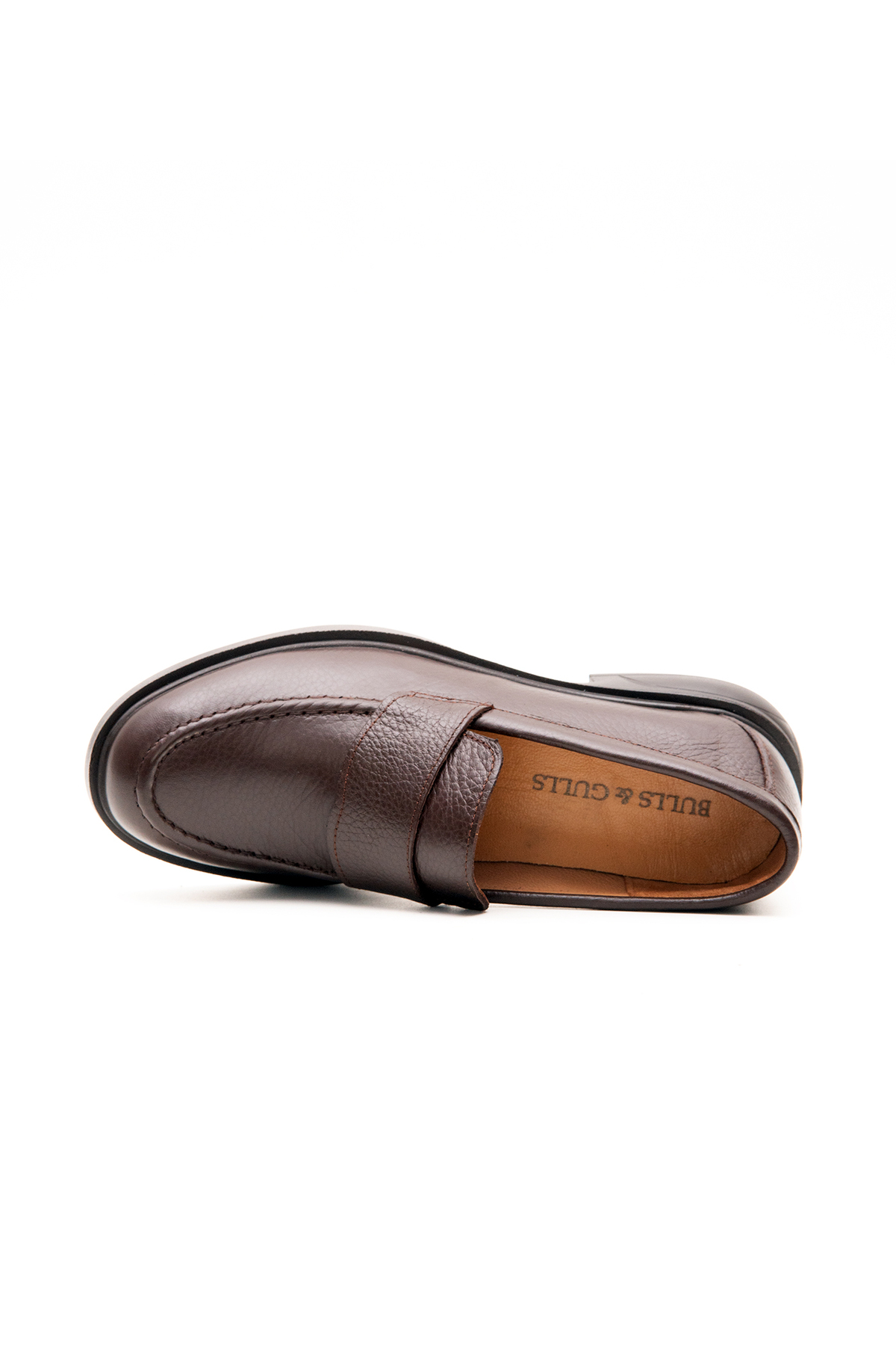 Bulls & Gulls  Hakiki Deri Bağcıksız Rahat Kadın Loafer Ayakkabı - Görsel 5