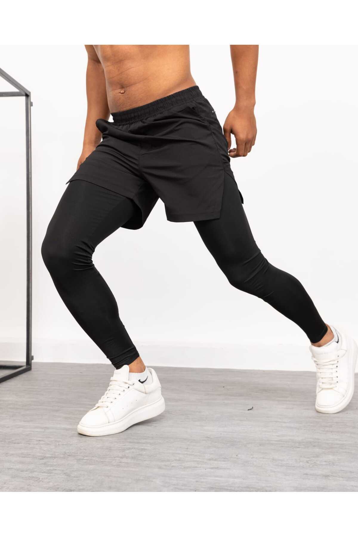 Zula Moda  ERKEK TAYTLI ŞORT / UZUN TAYTLI / MEN'S TIGHTS SHORTS LONG TIGHTS - Görsel 3