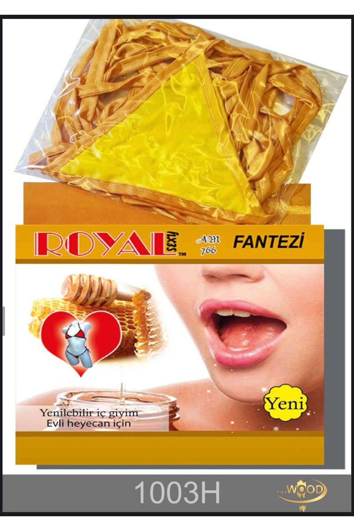 Lüx Wood kadın Meyve Aromalı Yemek Seti
