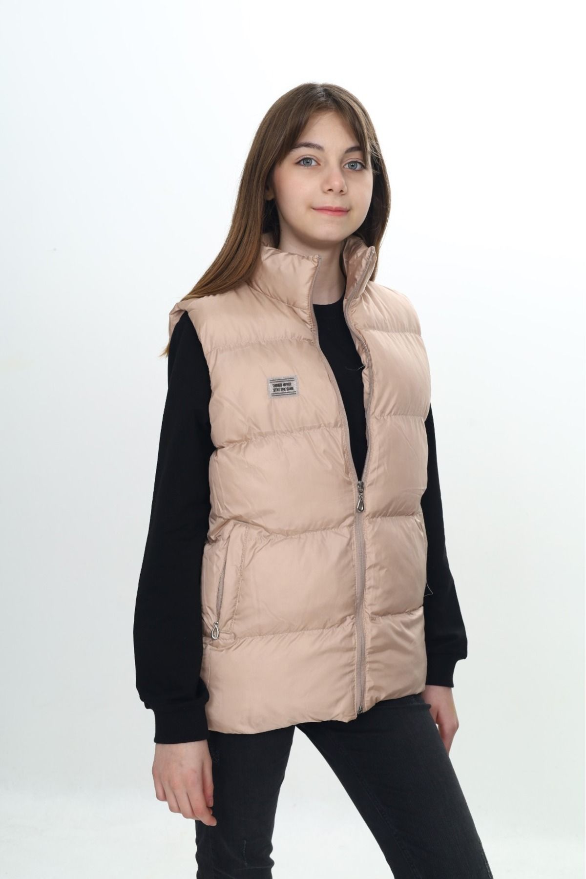 Toontoy-Girl's Inflatable Vest with Embroidered Chest 14094 3
