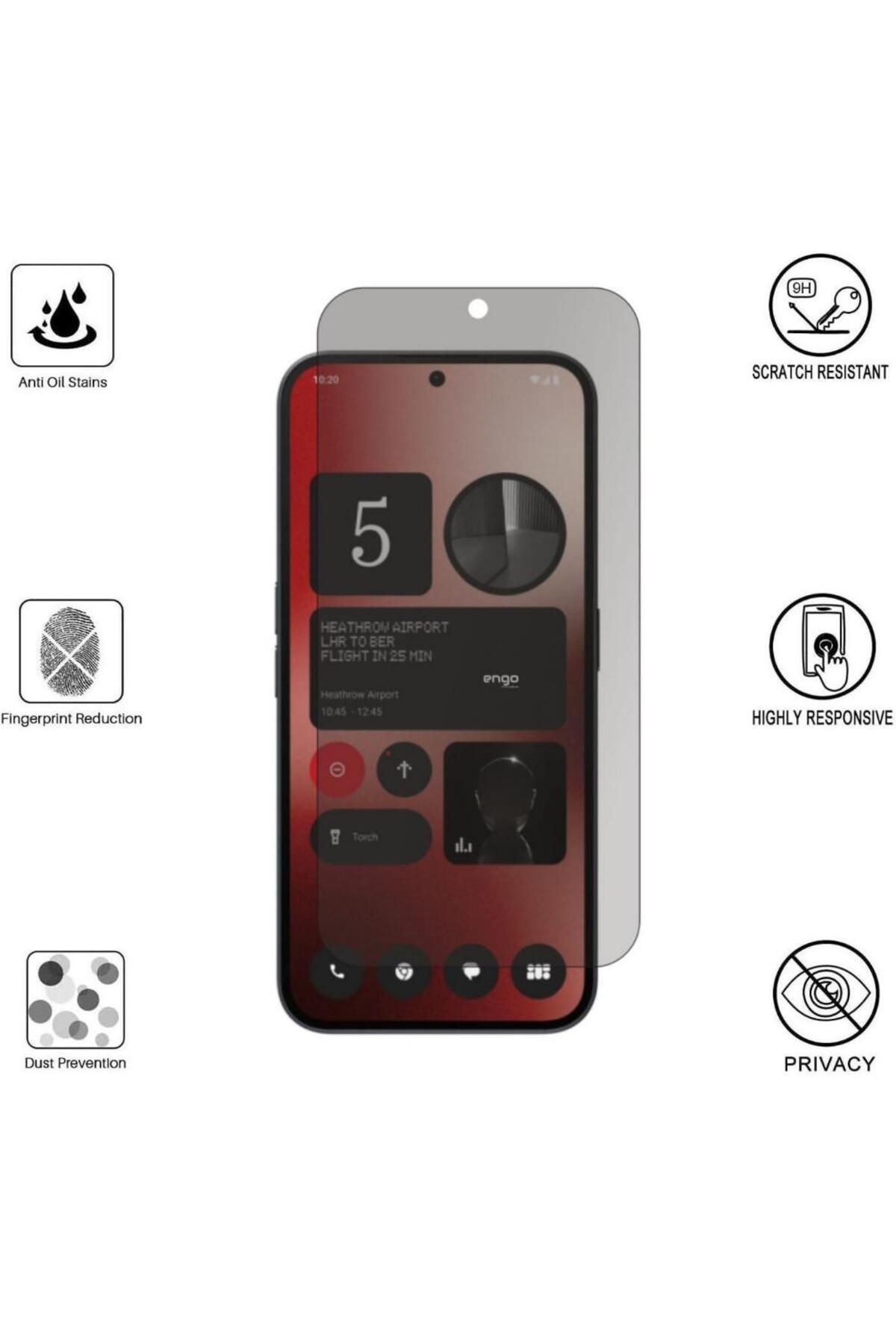 Engo-Screen Protector Compatible With Nothing Phone 2a And Ghost 2