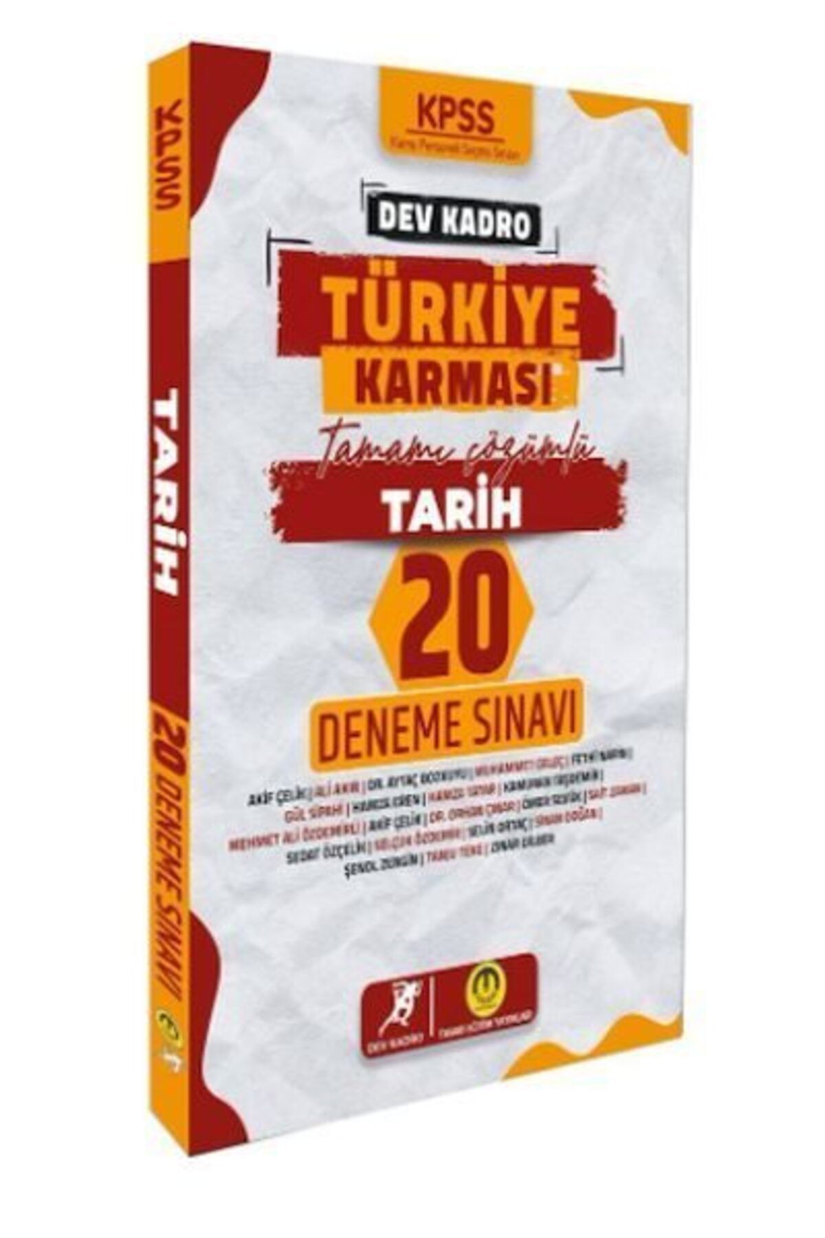 Destek Yayınları Tasarı Yayınları KPSS Tarih Dev Kadro Türkiye Karması 20 Deneme