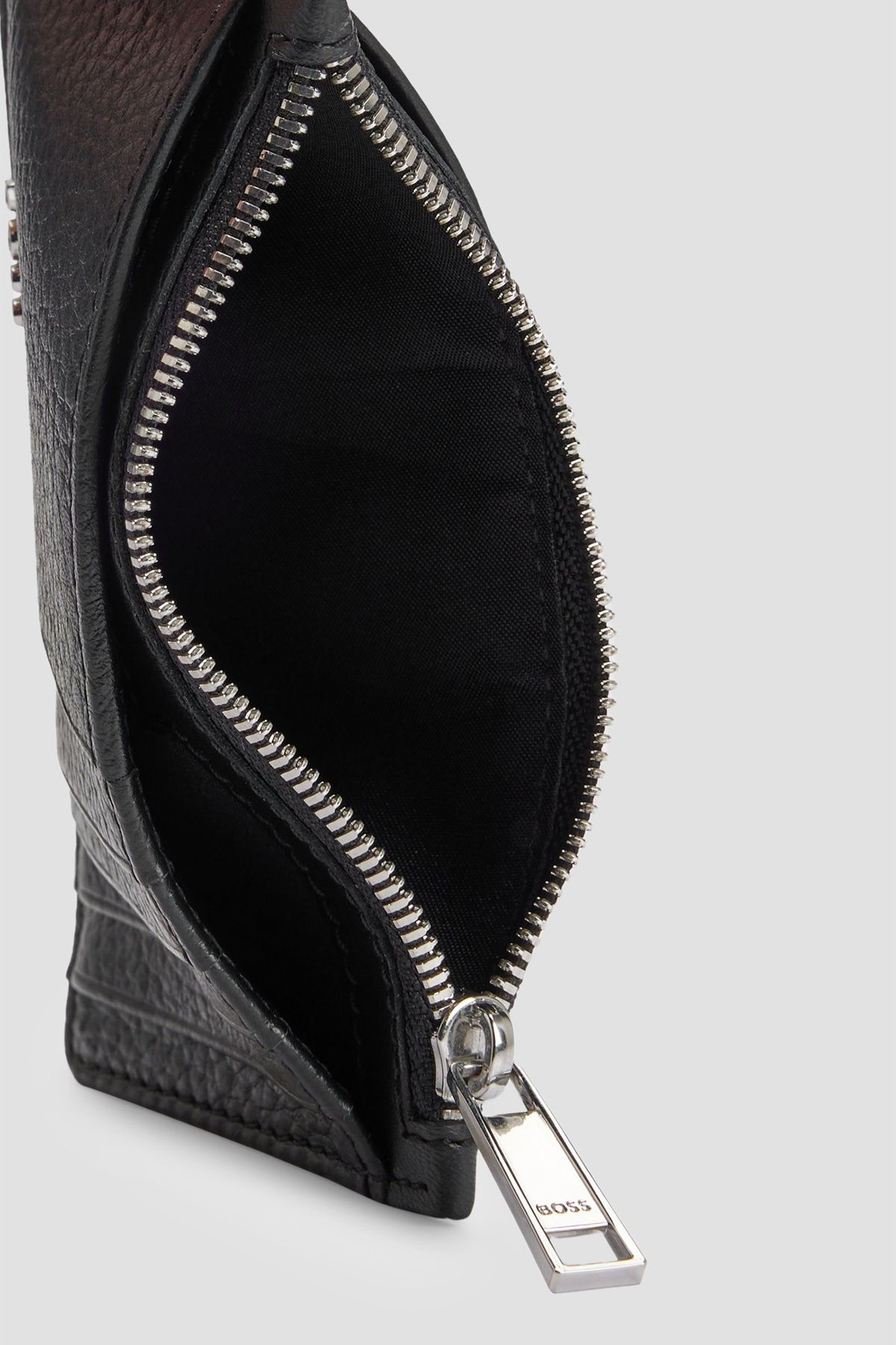 کارت دار مردانه بسته ZIPPER CLOSED COND HOREST CARD مشکی در حال وقوع 50529518 001 BOSS