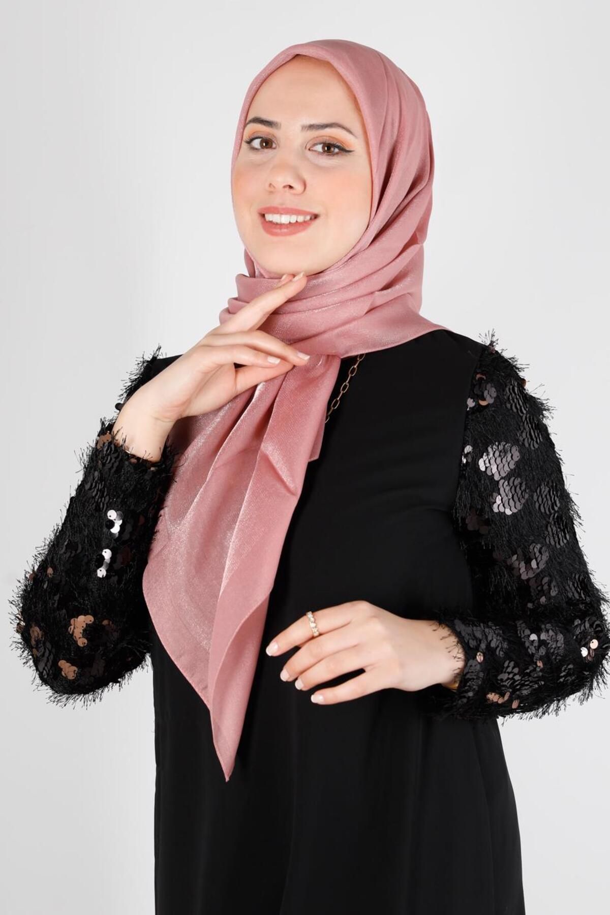 روسری صورتی باند آلووینا 8126 آلوینا Alvina