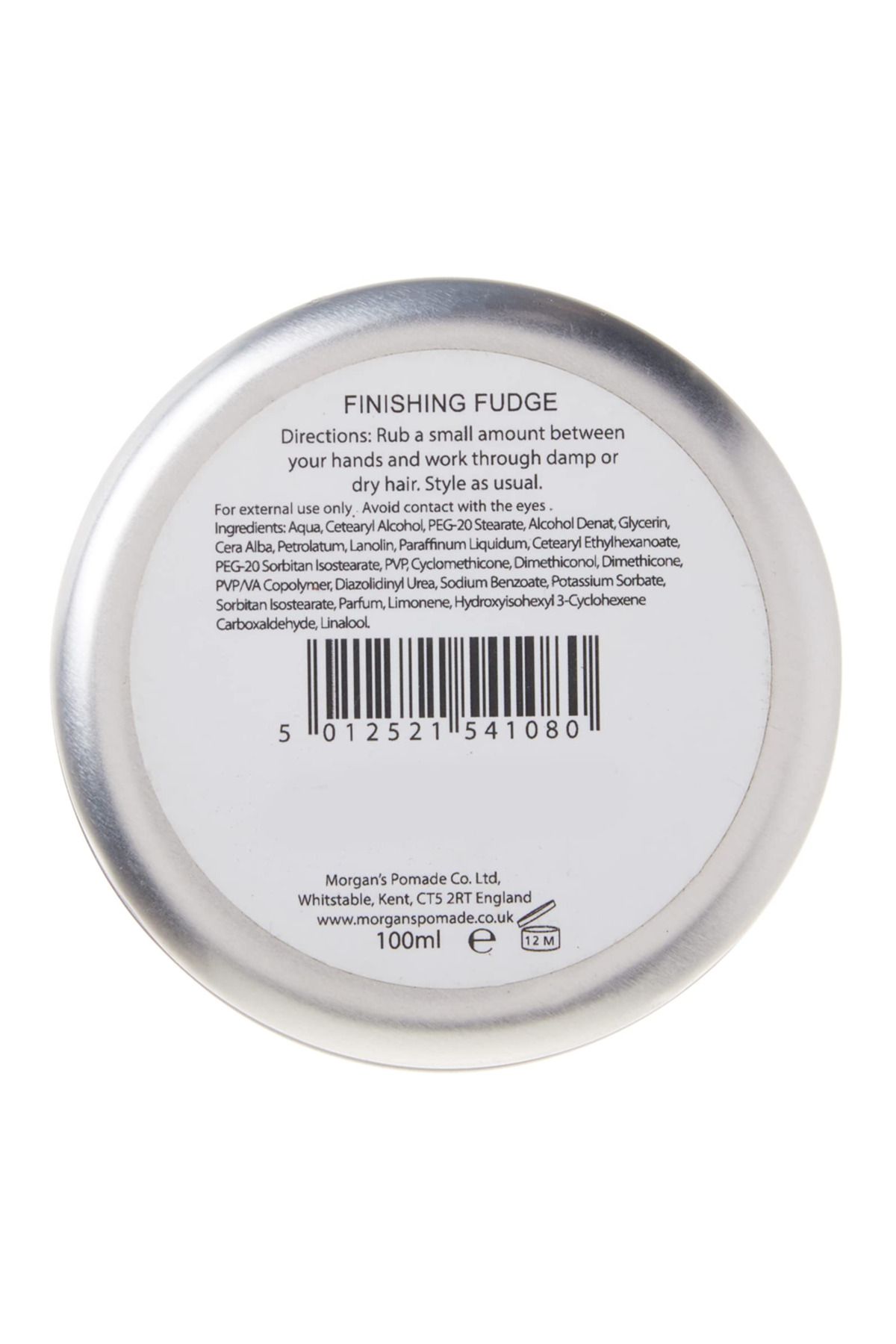 Morgan's Pomade-Morgan's Finishing Fudge 100ml Tin 3