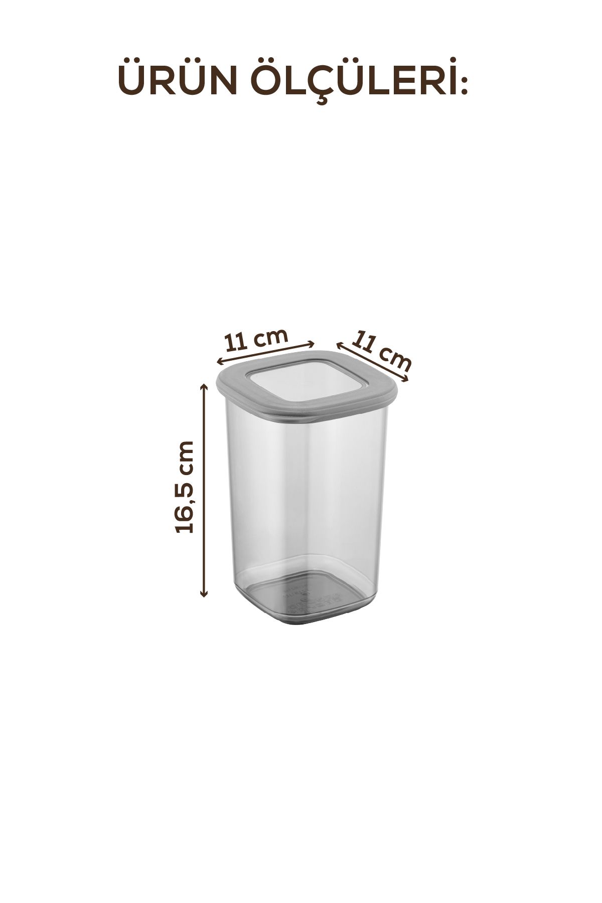Vienev-Square Food Storage Container with Foly Label Set of 12 Medium Size 1.2 Liter 5