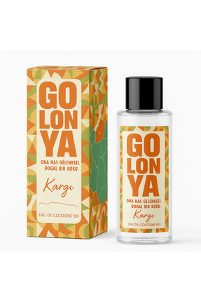 Golonya KARGI Kokusu Premium Seri Kolonya 250 ML Cam Şişe