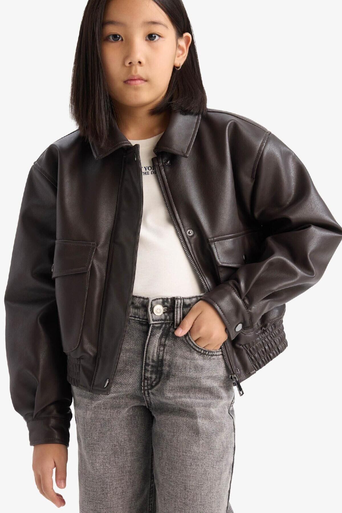 DeFacto-D6925A8 Girl's Piu Jacket 3