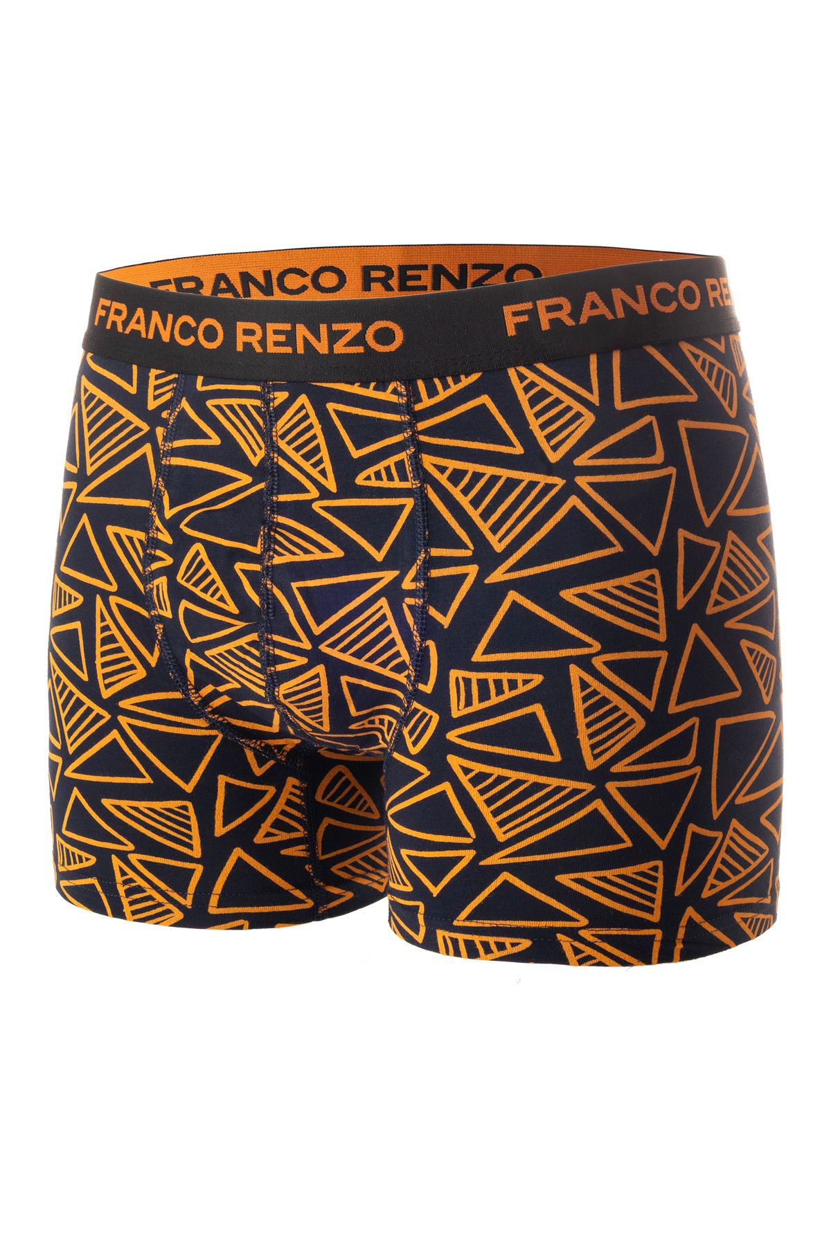 FRANCO RENZO-Men's 6-Piece Luxury Boxer Boxer with Cotton and Lycra Pattern 3