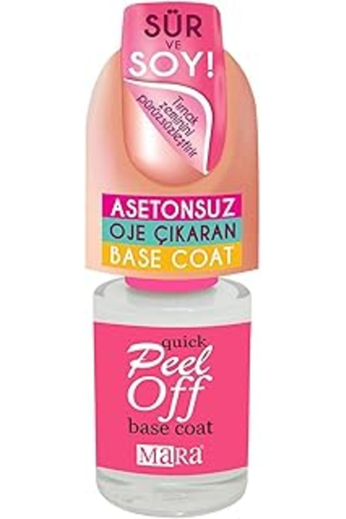 Karachil Mara Kozmetik Peel Off Base Coat Oje Çıkarıcı