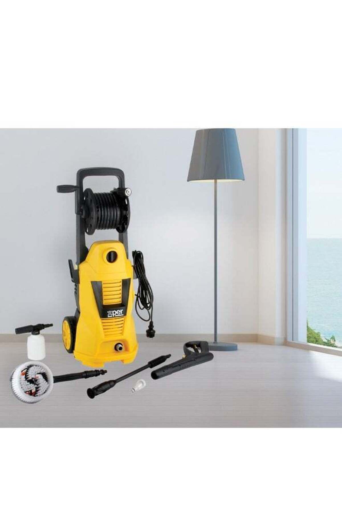 مضخة غسيل ضغط الماء - ٢٢٠٠ واط - ١٦٥ بار - XPWP-165