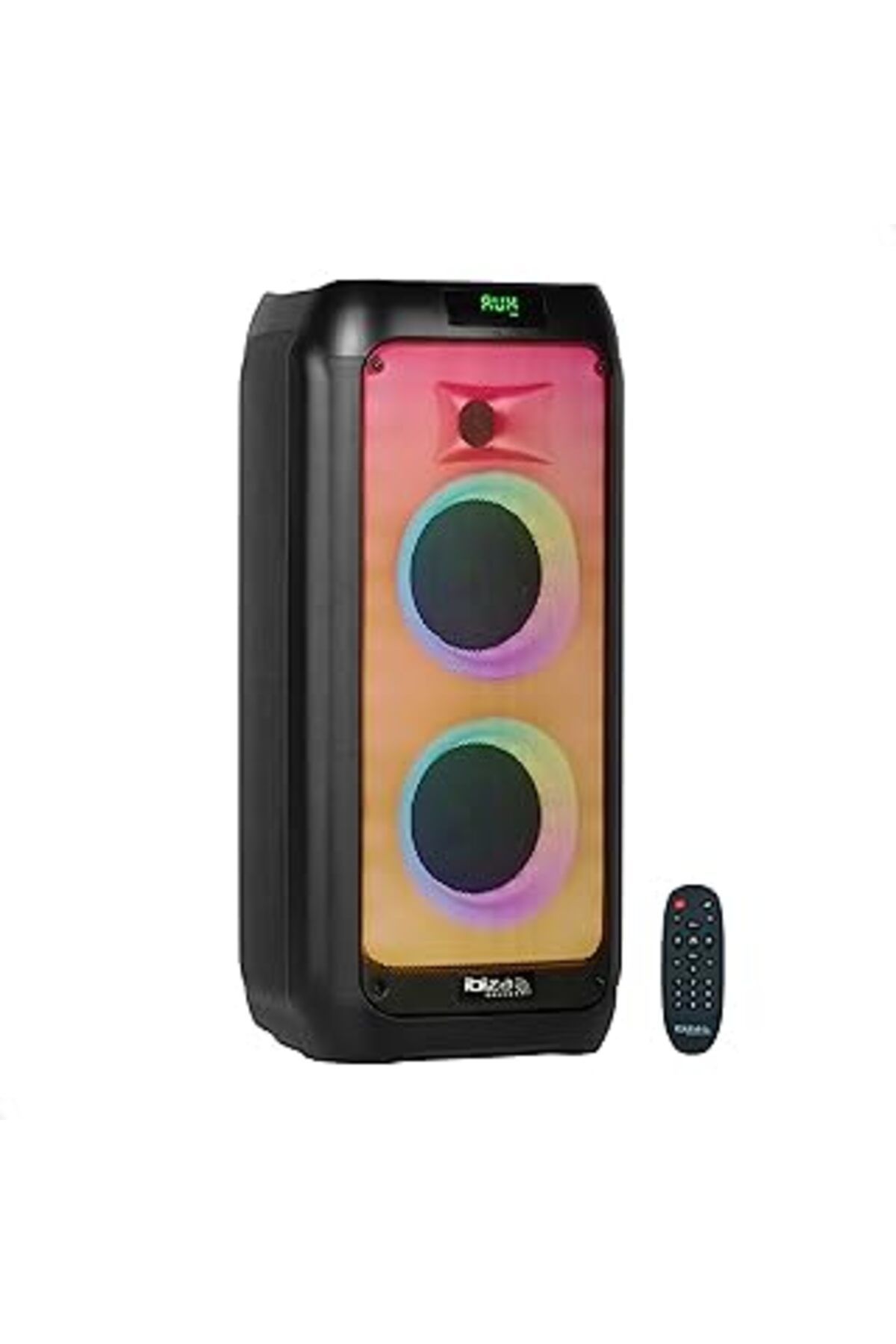Pazarcan Ibiza - Wave6-2 Adet 5,25 Inç (13 Cm) Hoparlör, 250W, Pilli, Bluetooth, Usb Ve Microsd - Wave Led E