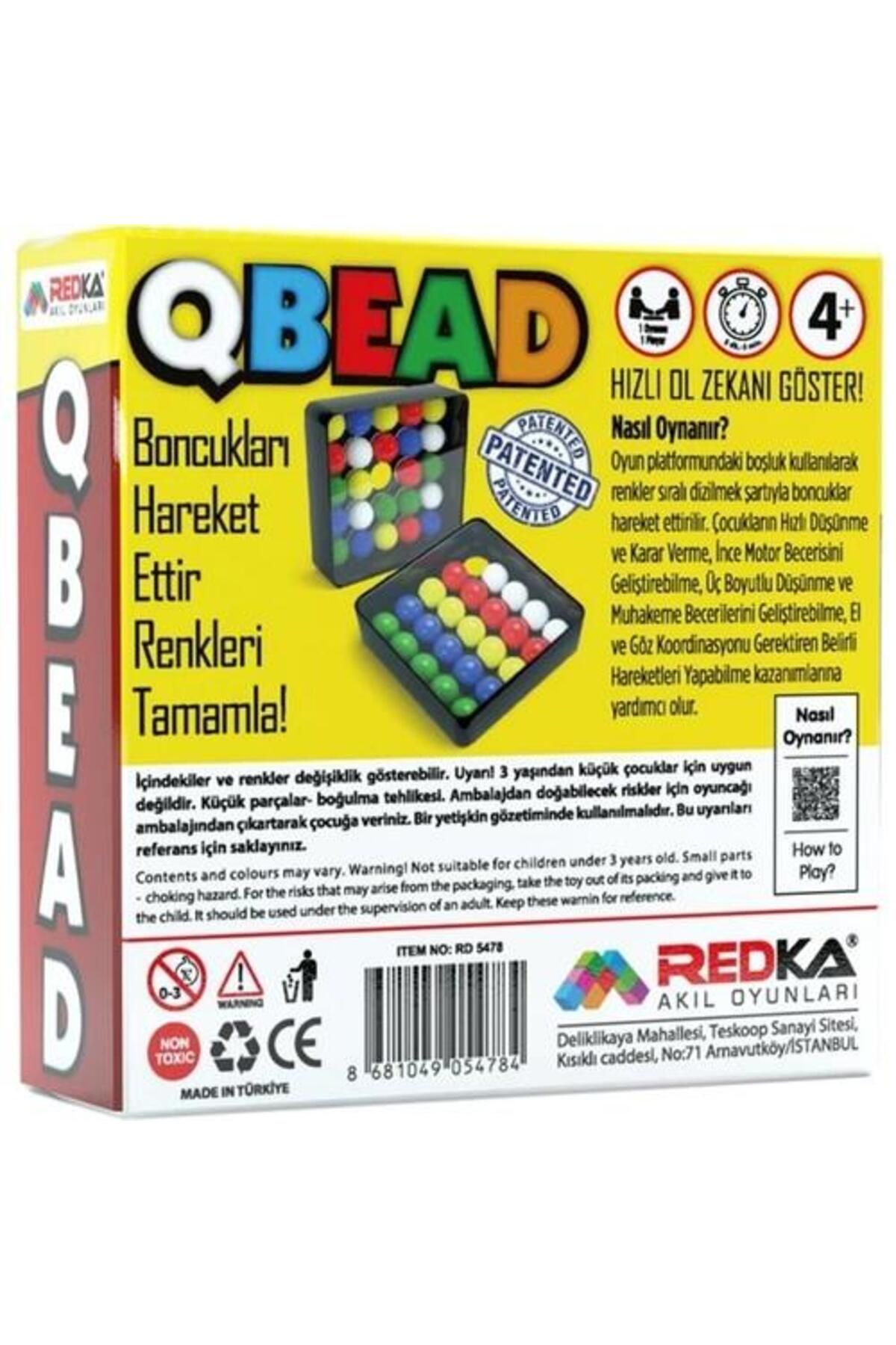 Redka-Qbead Beads Move Complete Colors Speed Logic Strategy Intelligence Toy Qbead 3
