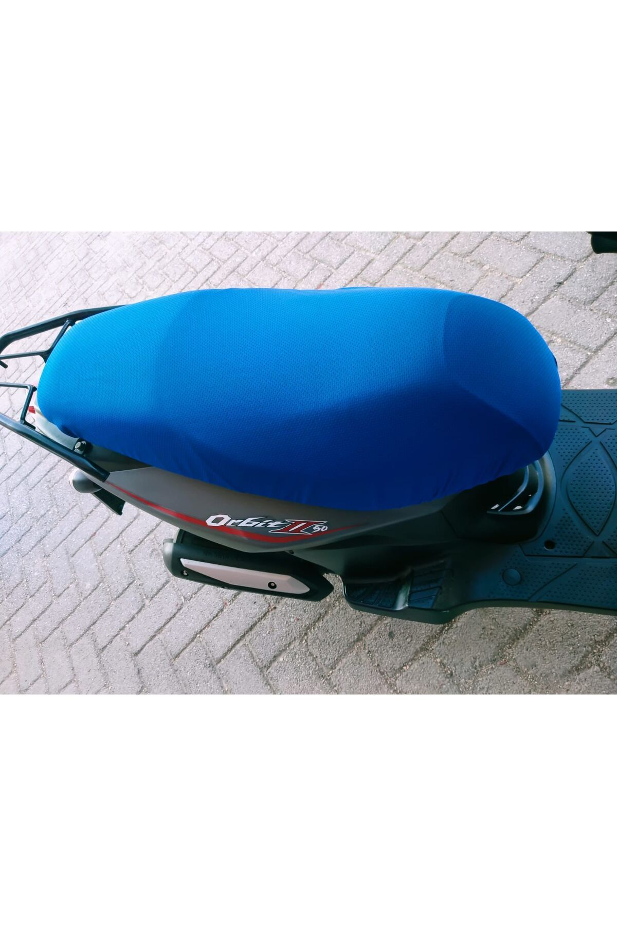 RS JANTİ STORE MOTORSİKLET SELE KILIFI KUMAŞ KOLTUK KILIFI 50CC VE 125CC LERE UYUMLU KILIF MAVİ RENK