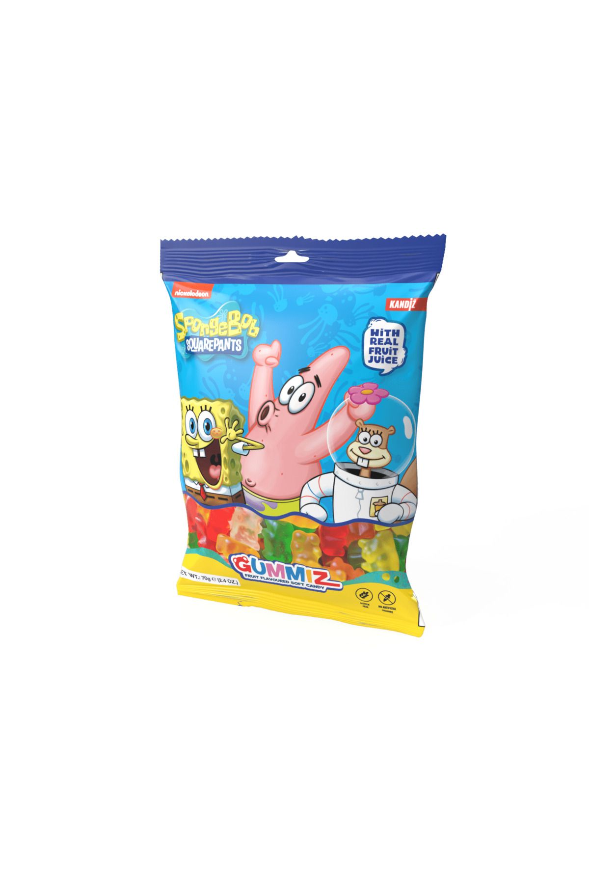 NİCKELODEON Gummiz Bears Şekerleme (70 Gr)