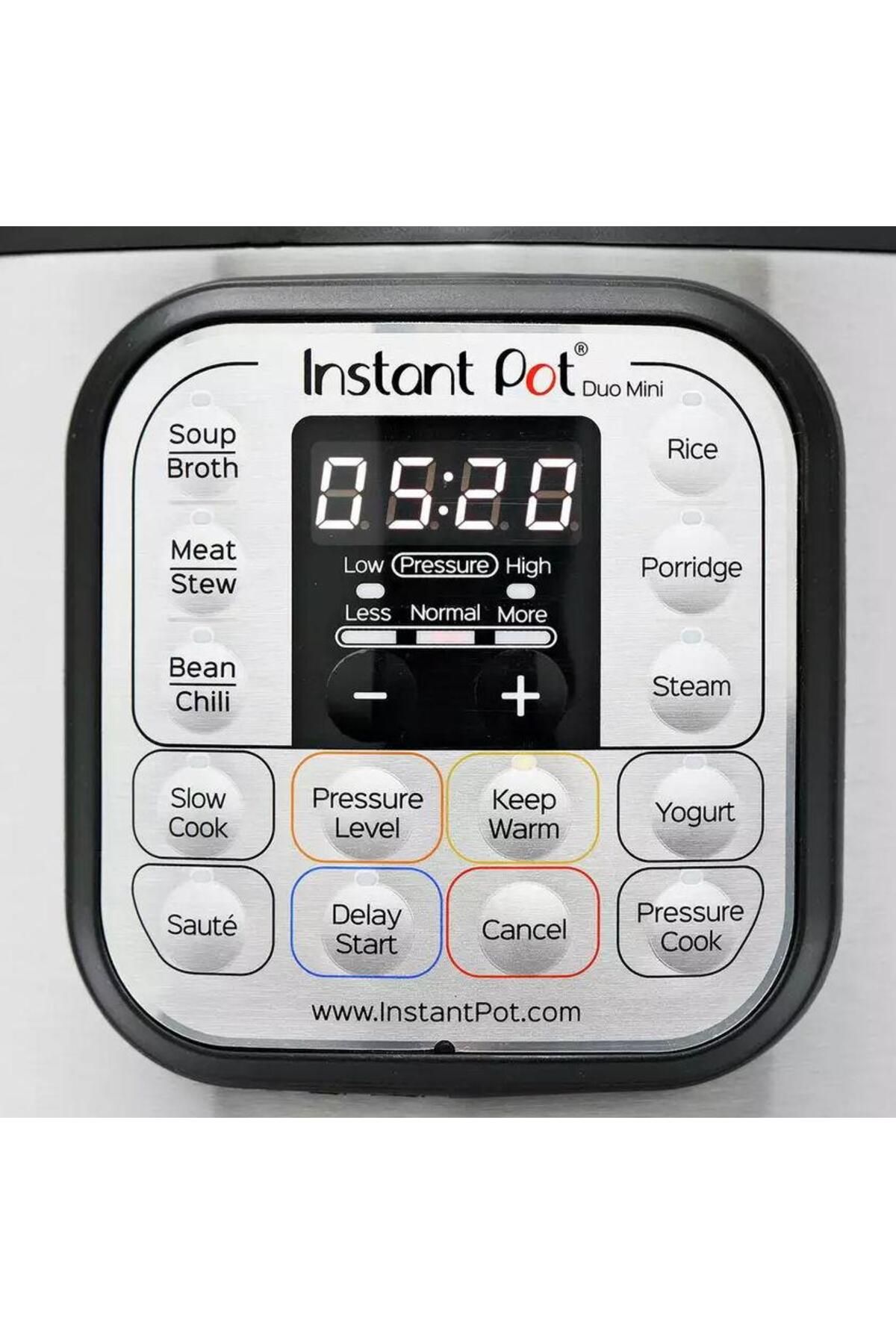 Instant Pot-Instant Pot Duo 3 Multicooker, 700 W, 14 preset programs, 2.8 L, Removable lid (Black/Silver) 3