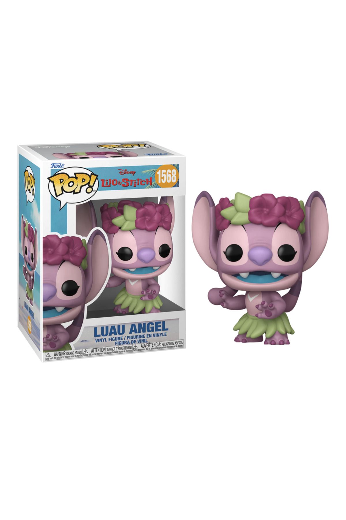 Funko-Pop! Disney: Lilo and Stitch Luau Angel Vinyl Figure 3