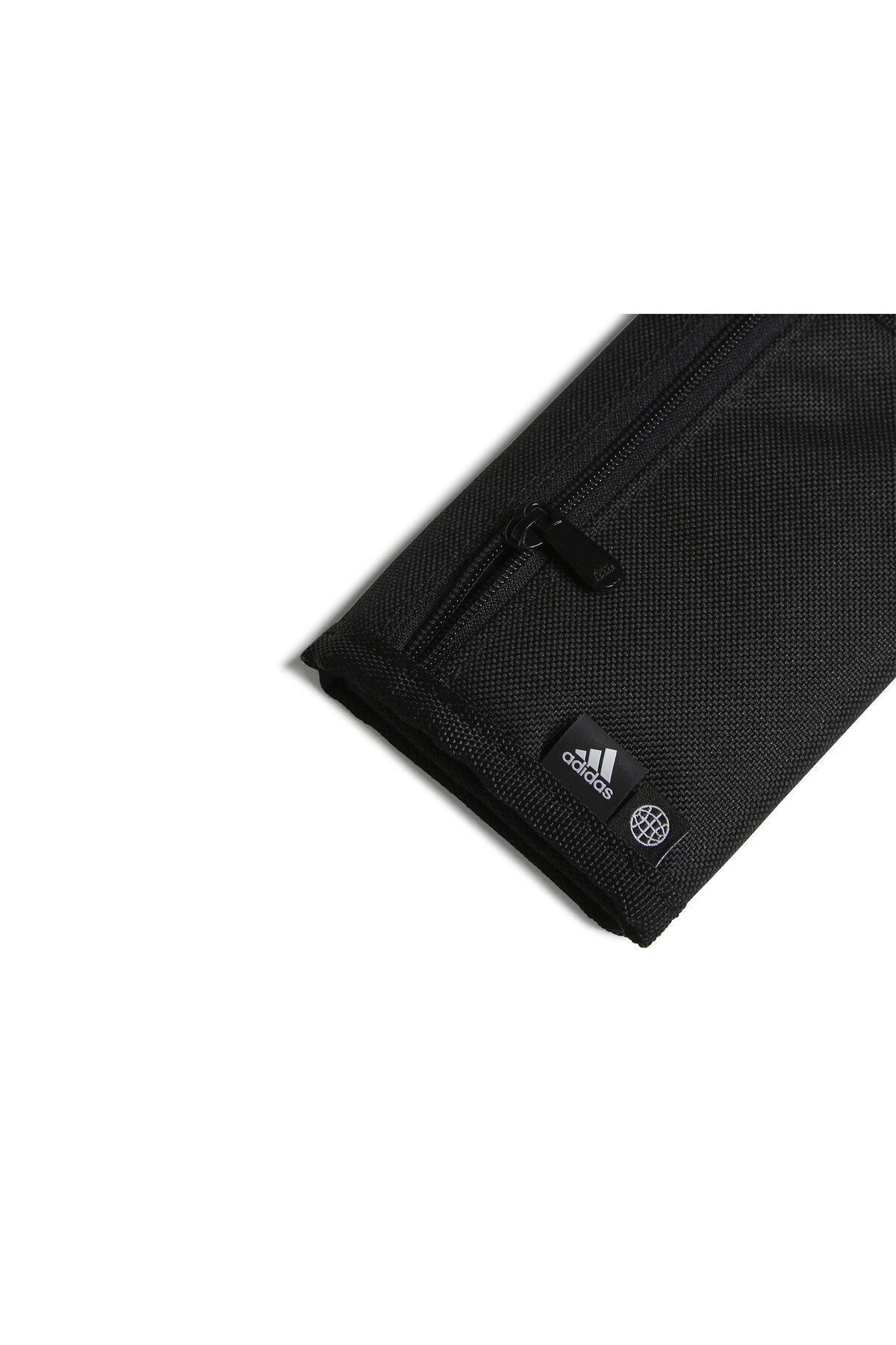 adidas-Linear Wallet Daily Zippered Wallet HT4741 Black 3