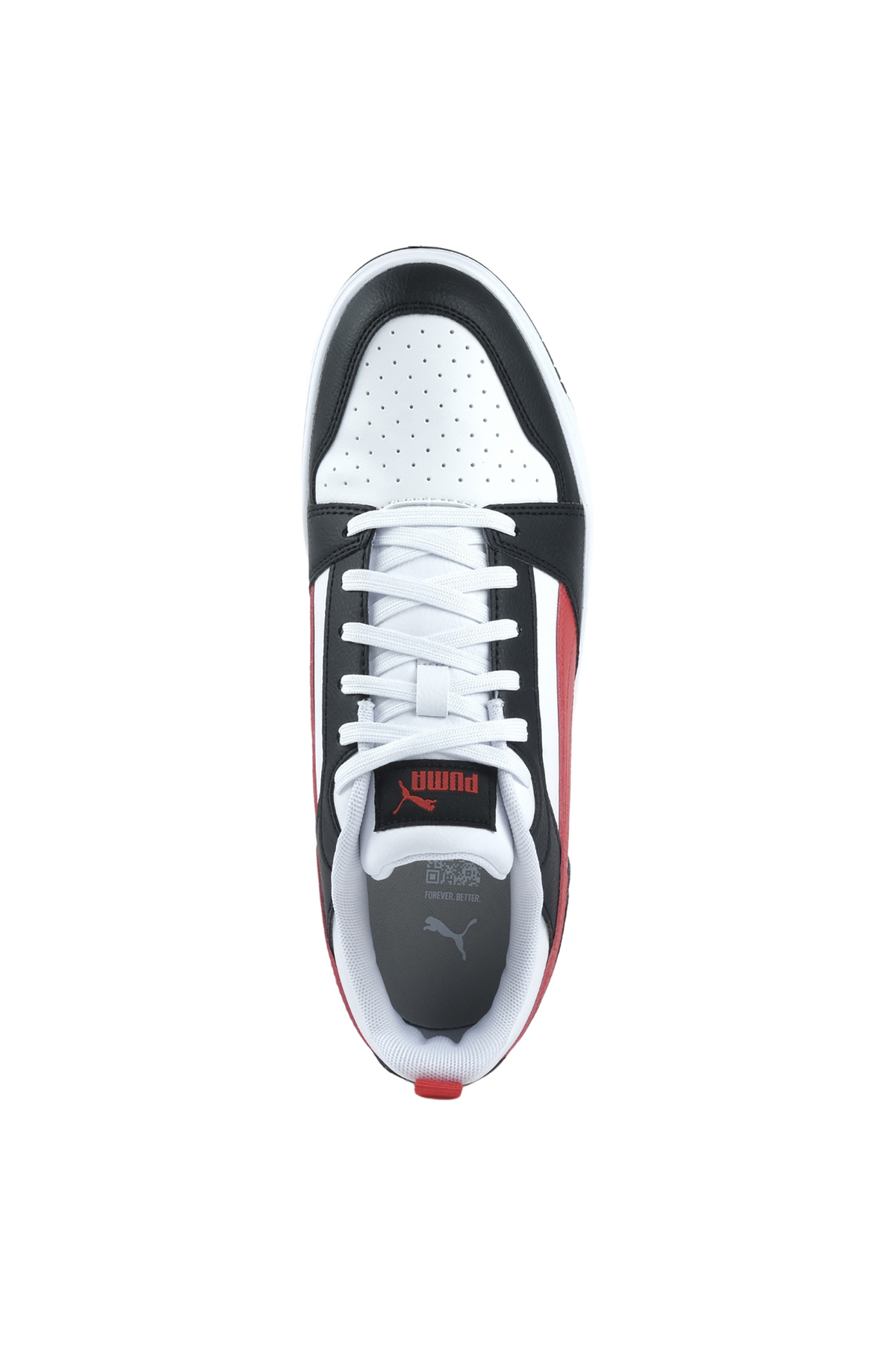 Puma Rebound V6 Low Unisex Siyah Spor Ayakkabı görsel 3