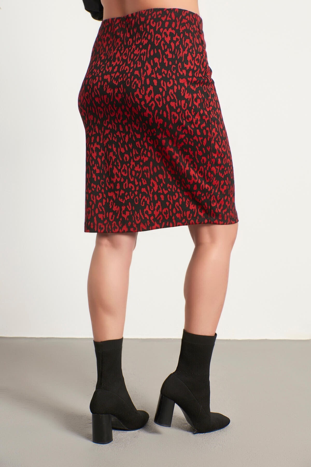 MYLİNE-Knitted Pencil Skirt 5