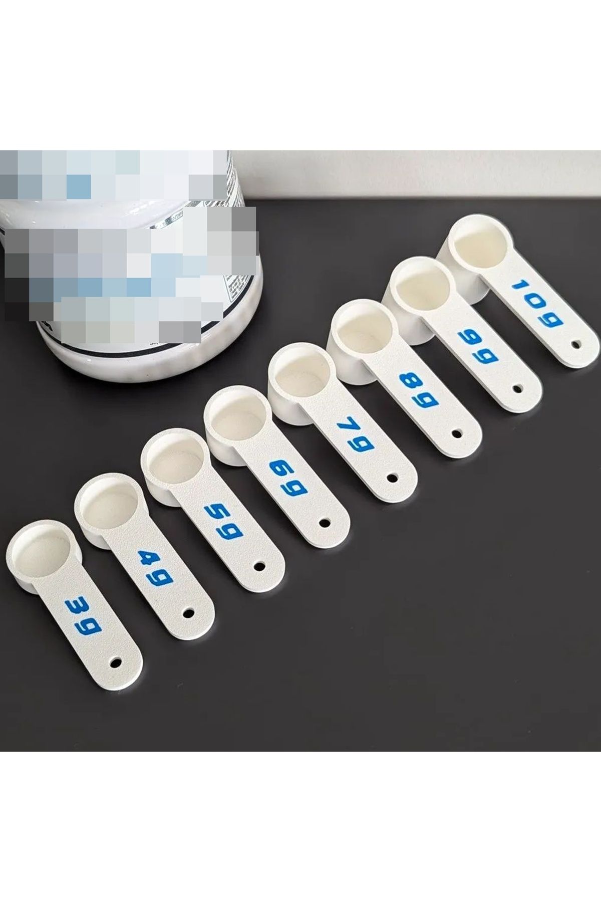 ardecem bilgisayar-Plastic Creatine Scale |   Measuring Scale for 3-10 Grams 3