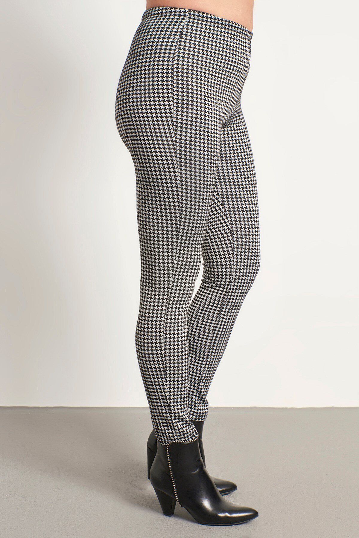 MYLİNE-طماق بنمط houndstooth 5