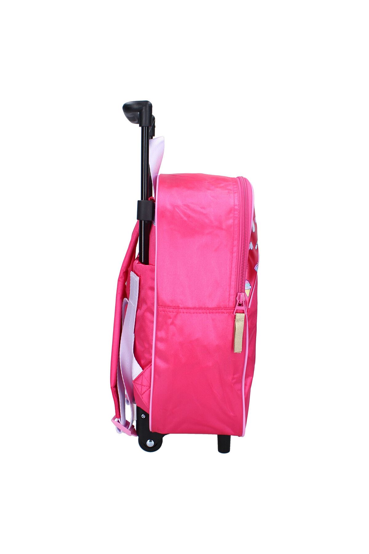 Hello Kitty-Multicolored trolley, one compartment, 33x25x12 cm, adjustable straps, Follow The Rainbow Hello Kitty 3