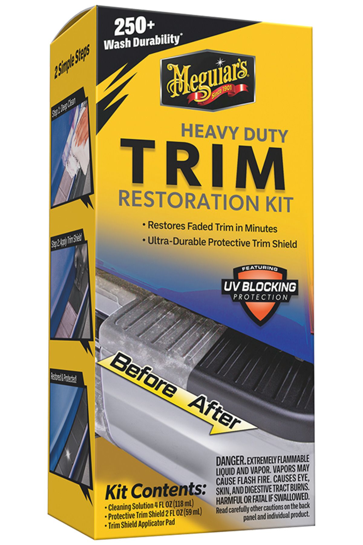 Meguiars Heavy Duty Trim Yenileme & Bakım Kiti
