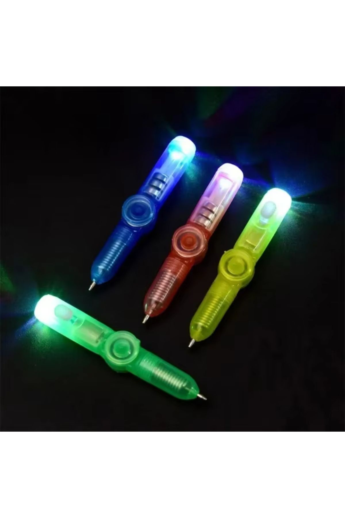 Generic-Fidget Spinner Pen with Led Light - Spinning Toy and Non-Exhausting Pen 8