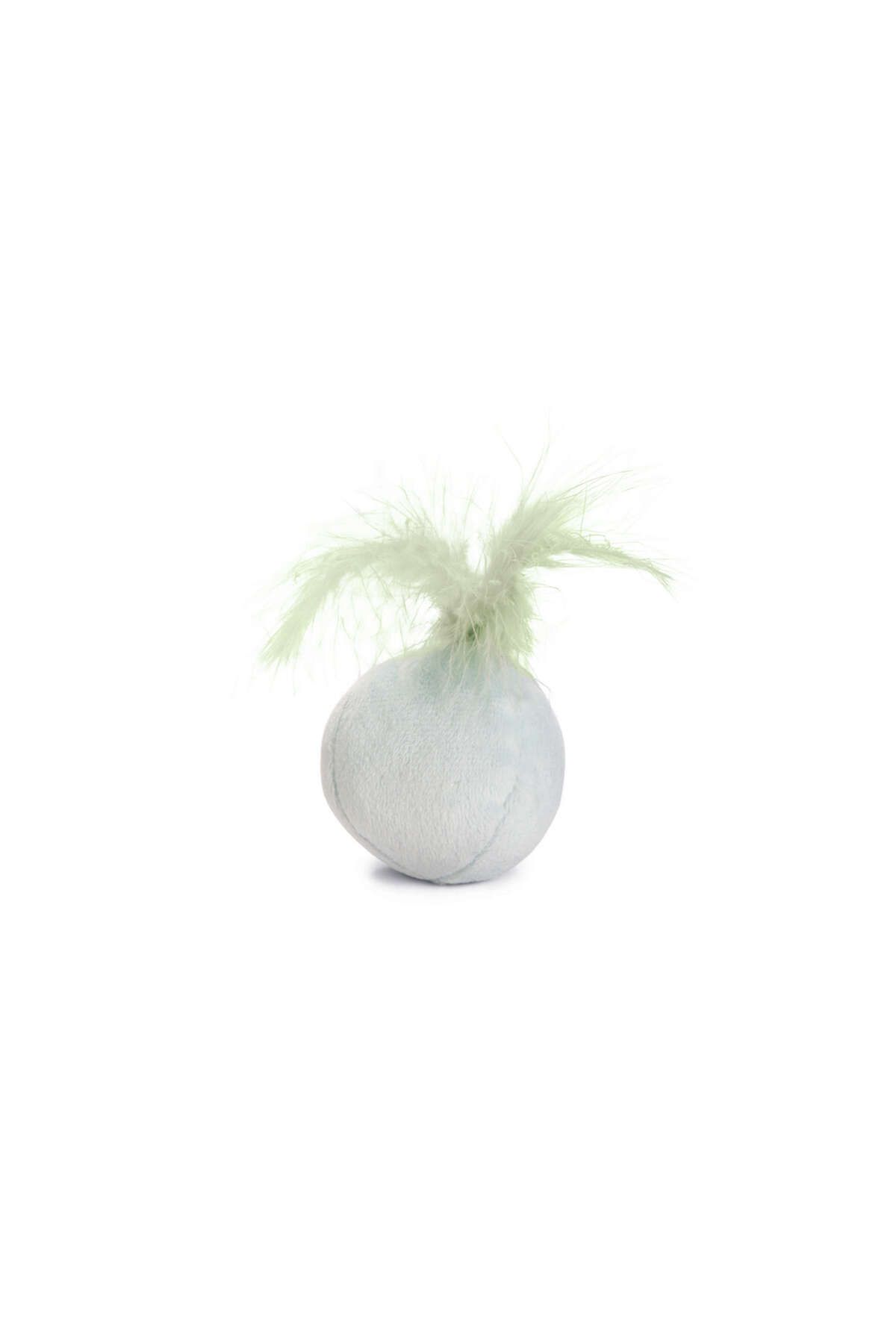 Beeztees Yavru Kedi Oyuncağı, Tüylü Peluş Top, 5cm GLSTD