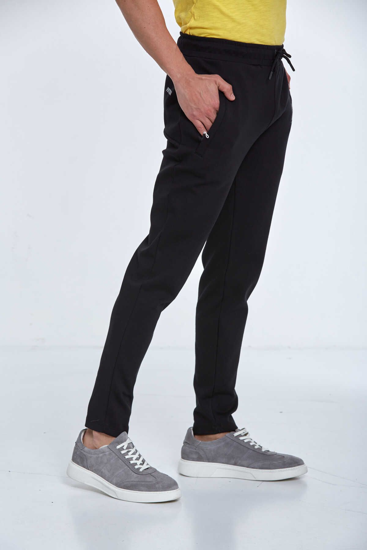 Voltaj-Mark Men's Tracksuit, Black ( # Project Content # ) 8